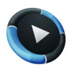 viral playlist video player android application logo